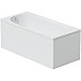 Акриловая ванна Corpa Nera Milano 160x70 CN05008WH без гидромассажа