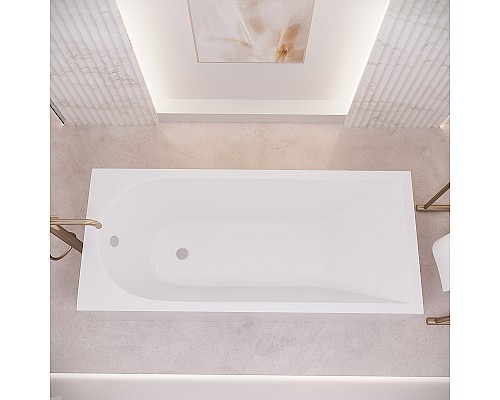 Акриловая ванна Corpa Nera Francesca 170x75 CN05017WH без гидромассажа