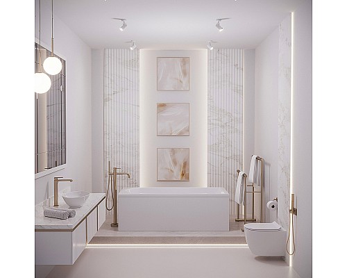 Акриловая ванна Corpa Nera Francesca 170x75 CN05017WH без гидромассажа