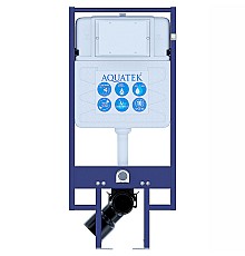 Инсталляция Aquatek INS-0000020 для унитаза без клавиши смыва