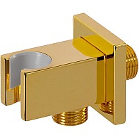 Шланговое подключение Remer 337QDO Золото глянцевое