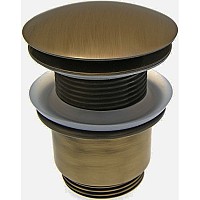 Донный клапан Remer 904CC2114VO click-clack Бронза