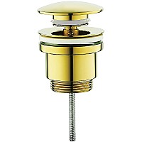 Донный клапан Raglo R600.01.23 click-clack Золото глянцевое