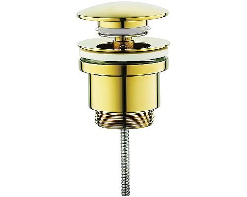 Донный клапан Raglo R600.01.23 click-clack Золото глянцевое