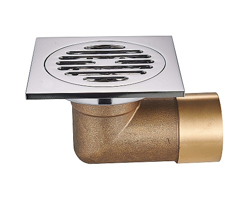 Душевой трап Raglo 100x100 R605.10 с решеткой Хром