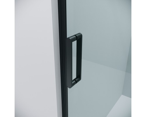 Душевой уголок Grossman Classic 120х80 120.K33.04.1280.21.00 профиль Черный матовый стекло прозрачное