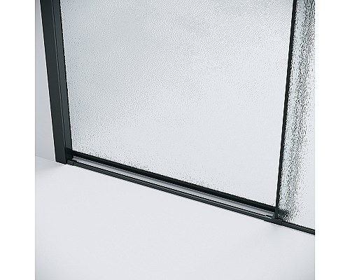 Душевой уголок Grossman Style 120х80 120.K33.05.1280.21.02 профиль Черный матовый стекло шиншилла