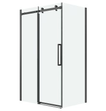 Душевой уголок Grossman Classic 100х80 120.K33.04.1080.42.00 профиль Графит сатин стекло прозрачное