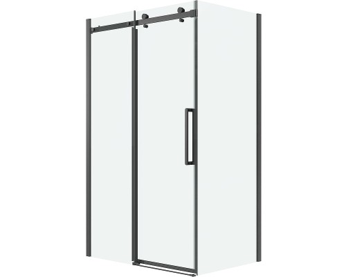 Душевой уголок Grossman Classic 100х80 120.K33.04.1080.42.00 профиль Графит сатин стекло прозрачное