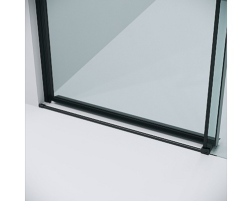 Душевая дверь Grossman Classic 100 100.K33.04.100.21.00 профиль Черный матовый стекло прозрачное