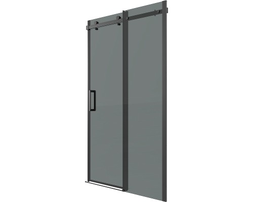 Душевая дверь Grossman Classic 110 100.K33.04.110.21.10 профиль Черный матовый стекло тонированное