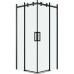 Душевой уголок Grossman Classic 100х100 300.K33.04.1010.21.00 профиль Черный матовый стекло прозрачное
