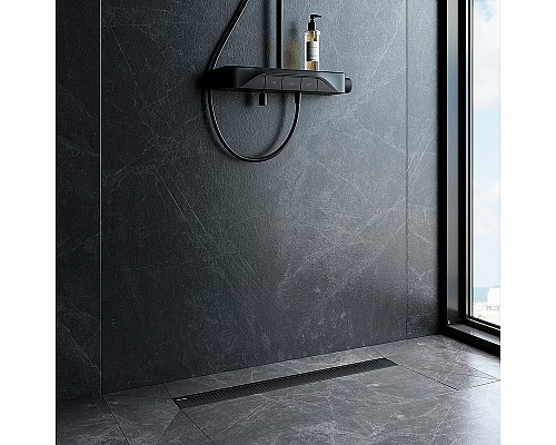 Душевой лоток AM.PM PrimeFlow 70 W02SC-P11-070-01BM с Черной матовой решеткой Cut Gradient