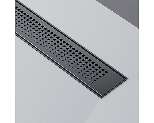 Душевой лоток AM.PM PrimeFlow 70 W02SC-P11-070-01BM с Черной матовой решеткой Cut Gradient