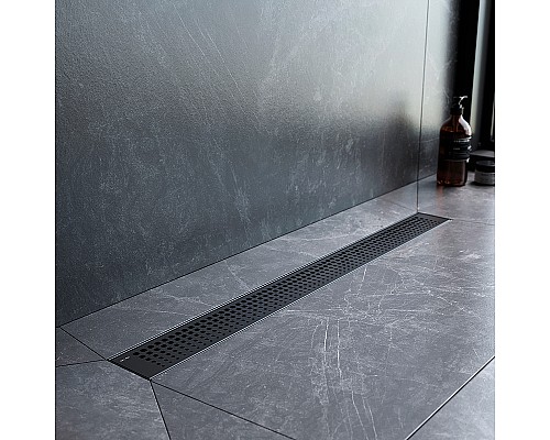 Душевой лоток AM.PM MasterFlow 70 W01SC-P11-070-01BM с Черной матовой решеткой Cut Gradient