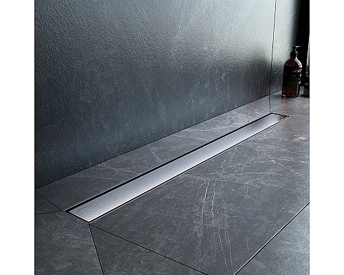 Душевой лоток AM.PM MasterFlow 80 W01SC-U11-080-04SB с решеткой Хром матовый / под плитку Tile