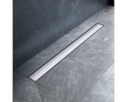 Душевой лоток AM.PM MasterFlow 80 W01SC-U11-080-04SB с решеткой Хром матовый / под плитку Tile