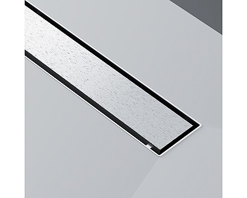 Душевой лоток AM.PM MasterFlow 80 W01SC-U11-080-04SB с решеткой Хром матовый / под плитку Tile