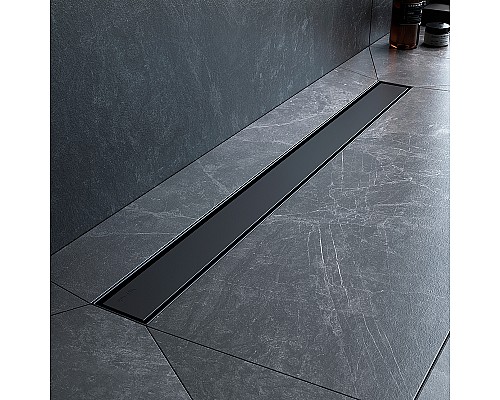 Душевой лоток AM.PM MasterFlow 80 W01SC-U11-080-04BM с Черной матовой решеткой / под плитку Tile