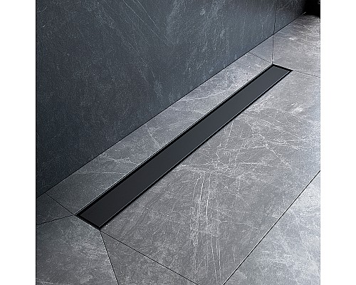 Душевой лоток AM.PM MasterFlow 80 W01SC-U11-080-04BM с Черной матовой решеткой / под плитку Tile