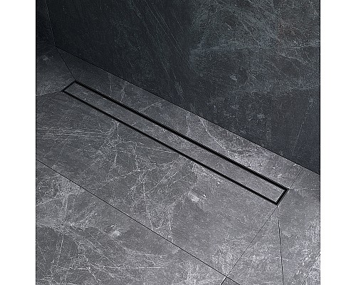 Душевой лоток AM.PM MasterFlow 80 W01SC-U11-080-04BM с Черной матовой решеткой / под плитку Tile