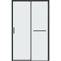 Душевая дверь Grossman Style 110 100.K33.05.110.21.00 профиль Черный матовый стекло прозрачное