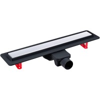 Душевой лоток Berges Optim Line 500 090505 с решеткой Хром глянцевый / под плитку