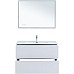 Тумба под раковину Aquanet Джейн 100 313288 подвесная Белая матовая