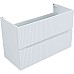 Тумба под раковину Aquanet Джейн 100 313288 подвесная Белая матовая