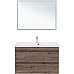 Тумба под раковину Aquanet Нота New 100 334194 подвесная Дуб веллингтон табак