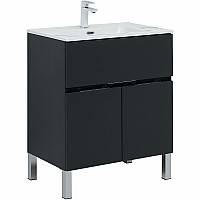 Тумба под раковину Aquanet Алвита New 70 303900 Антрацит