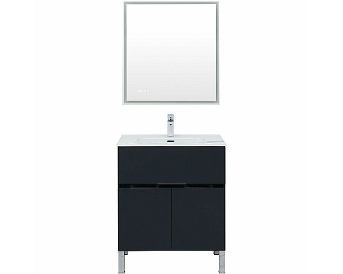 Тумба под раковину Aquanet Алвита New 70 303900 Антрацит