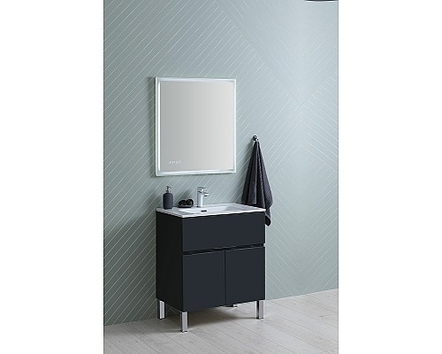Тумба под раковину Aquanet Алвита New 70 303900 Антрацит