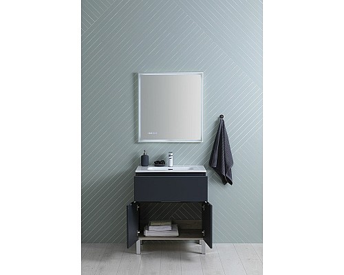 Тумба под раковину Aquanet Алвита New 70 303900 Антрацит