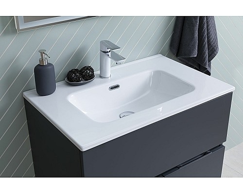 Тумба под раковину Aquanet Алвита New 70 303900 Антрацит