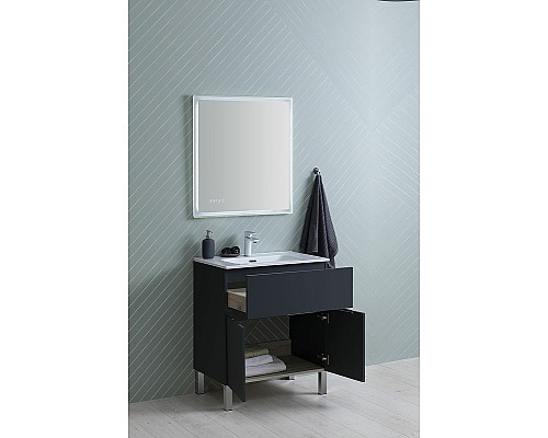 Тумба под раковину Aquanet Алвита New 70 303900 Антрацит