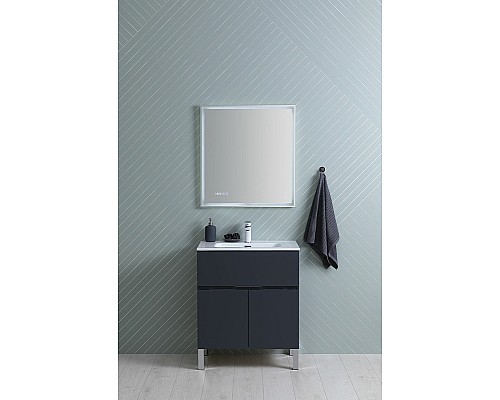 Тумба под раковину Aquanet Алвита New 70 303900 Антрацит