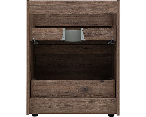 Тумба с раковиной Aquanet Токио 130 R 335590 Дуб веллингтон