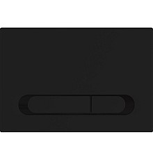 Клавиша смыва KK POL M09 350/PPC/076-00-00 Черная матовая