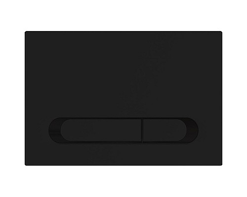 Клавиша смыва KK POL M09 350/PPC/076-00-00 Черная матовая