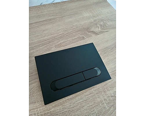 Клавиша смыва KK POL M09 350/PPC/076-00-00 Черная матовая