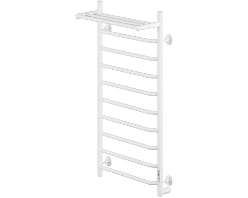 Электрический полотенцесушитель Comfysan Scola EC-10 100x40 с полкой Белый матовый