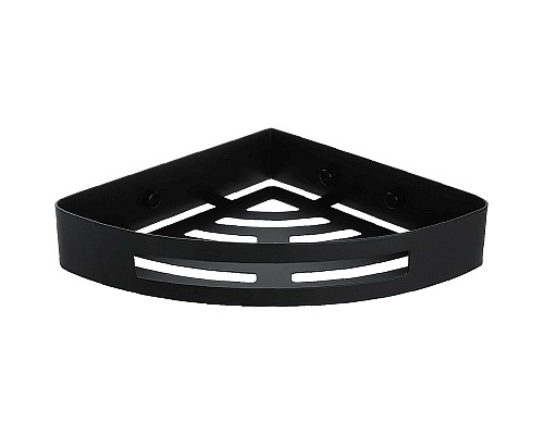 Металлическая полка Fixsen Hotel FX-31003K угловая Черная