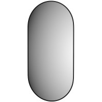 Зеркало Evoform Colora 120х60 с окантовкой - Черный цвет