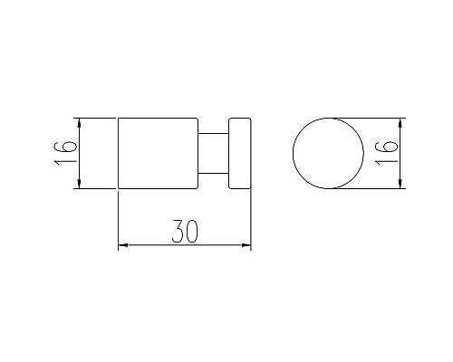 Крючок Rav Slezak Colorado COA0103/30ZRL Розовый золотистый глянцевый