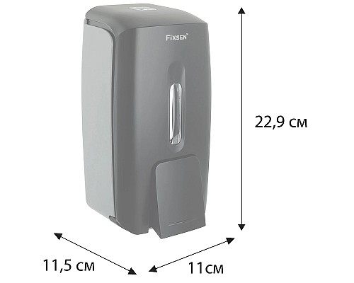 Диспенсер для жидкого мыла Fixsen Hotel FX-31012K Черный