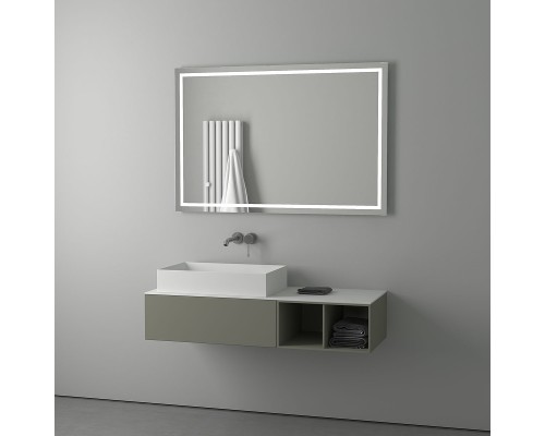 Зеркало Evoform Ledline 80x120 с подсветкой 35.5 W - без выключателя
