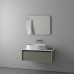 Зеркало Evoform Ledline 60x80 с подсветкой 6.5 W - сенсорный выключатель