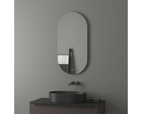 Зеркало Evoform Ledshine 100x50 с подсветкой 21.5 W - сенсорный выключатель - нейтральный белый свет