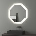 Зеркало Evoform Ledshine 80x80 с подсветкой 25.5 W - без выключателя - нейтральный белый свет